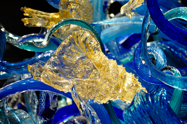 sealife sculpture close-up